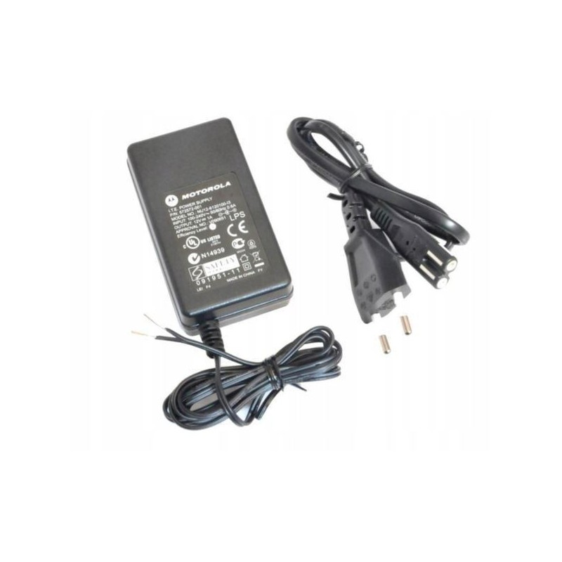 Zasilacz stabilizowany 12V 1A 12W + kabel