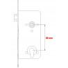 Klamka kodowa mechaniczna dwustronna 85mm