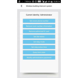 Domofon GSM z RFID dla 200 abonentów