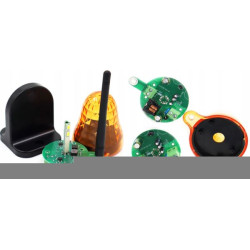 Lampa LED z anteną
