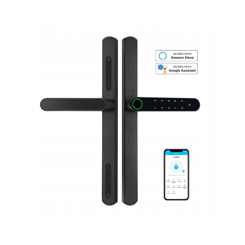 Klamka kodowa karta palec TTLock