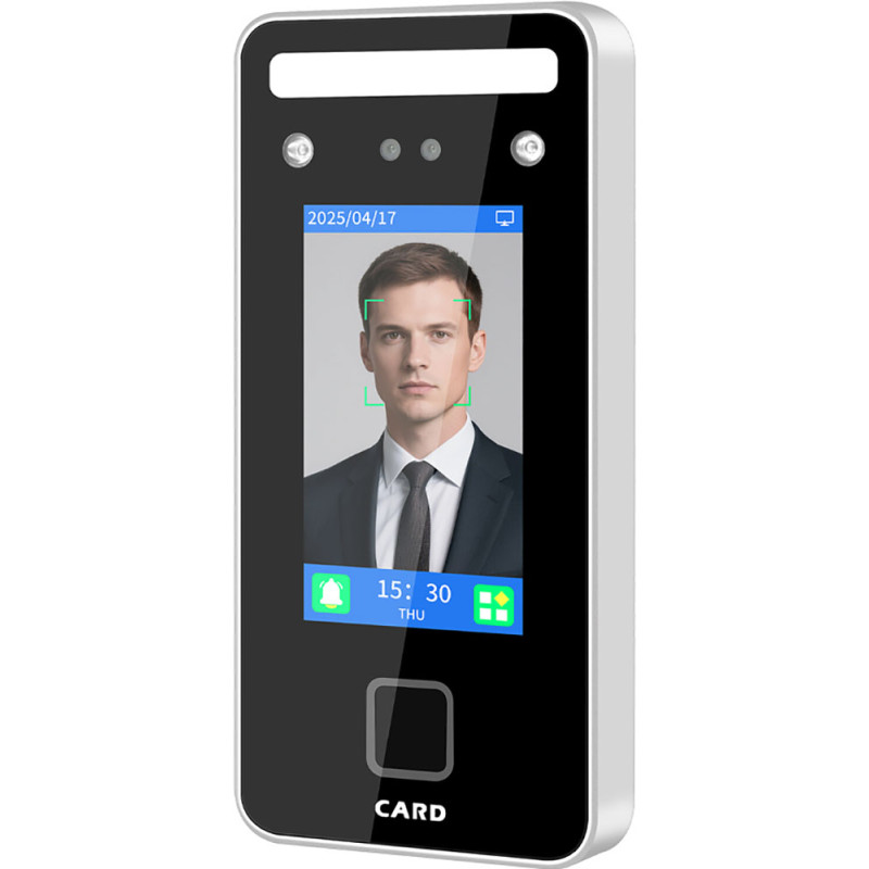 Rejestrator czasu pracy na palec, kartę, twarz