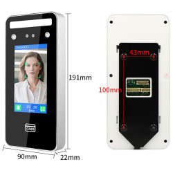 Rejestrator czasu pracy na palec, kartę, twarz