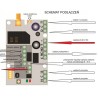 Domofon GSM - moduł dla 4 abonentów, 2 wyjścia