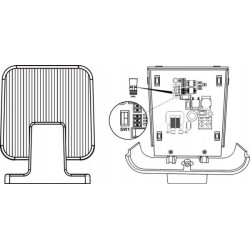 Lampa LED płaska